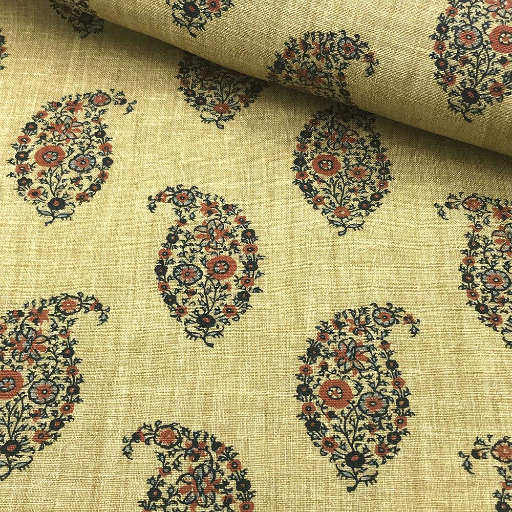 Jessamy Paisley - Indigo Rust