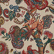 Poppinjay Linen - Vintage (Sample)