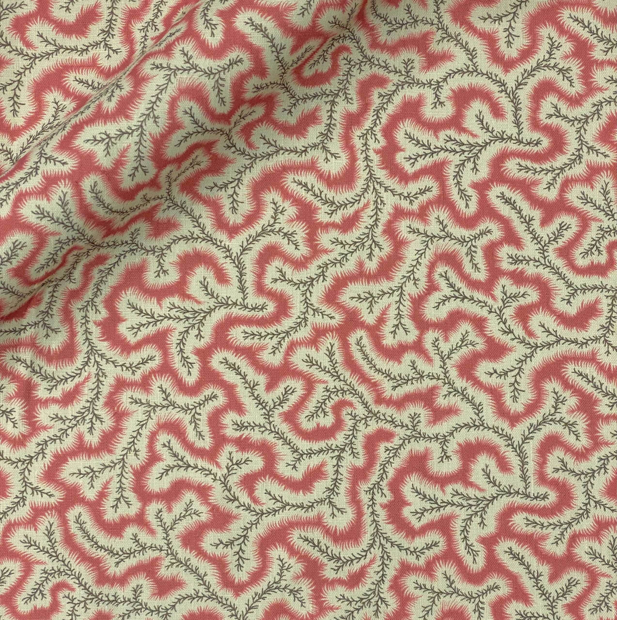 Big Dulcie Linen – Coral (Sample)