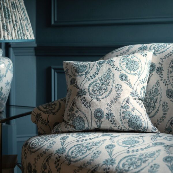 Delfyn Paisley - Teal (2)
