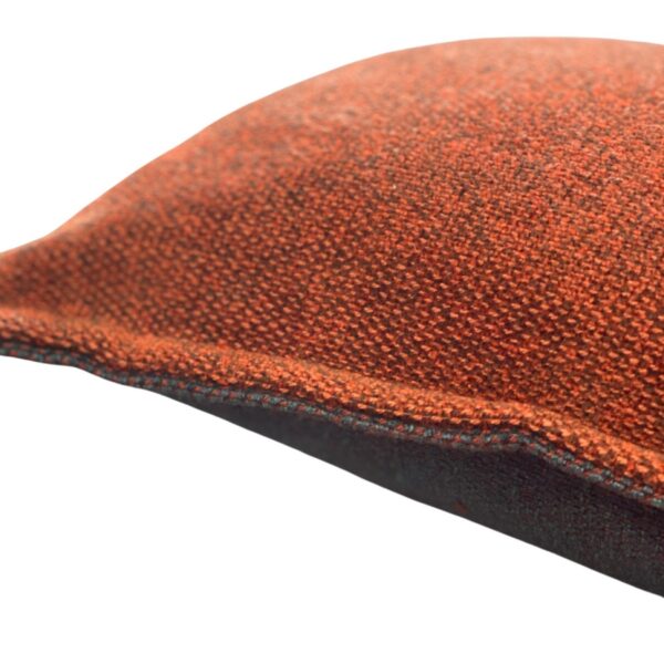 Double Sided Rectangle Cushion in Niko – Rust Teal, back Nico - Copper (2)