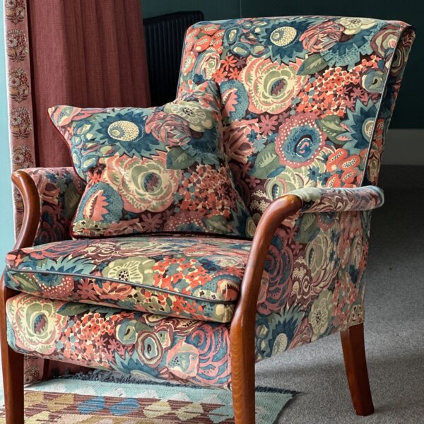 Florella Velvet - Blue Moss