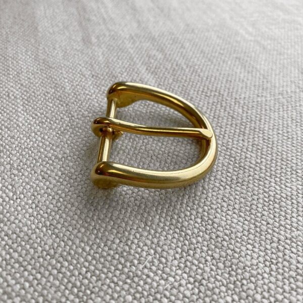 London Buckle - Brass Polished Finish
