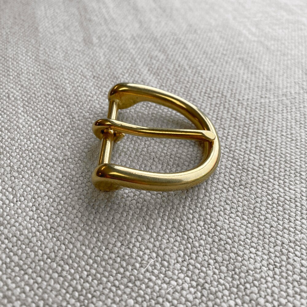 London Buckle - Brass Polished Finish