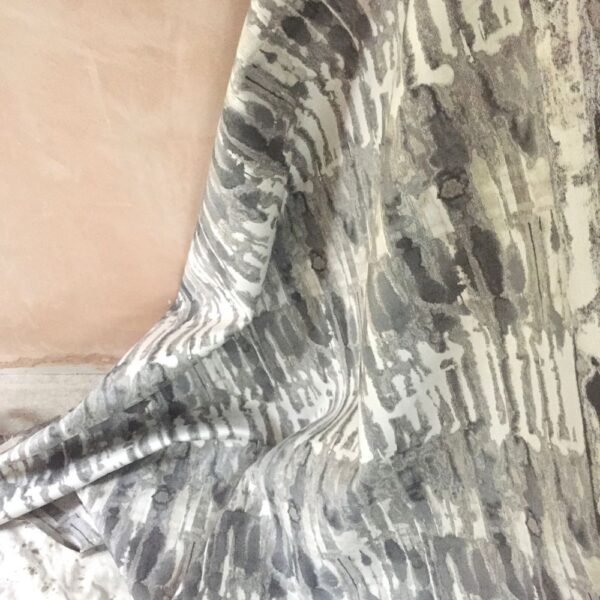Ink blot smoke fabric