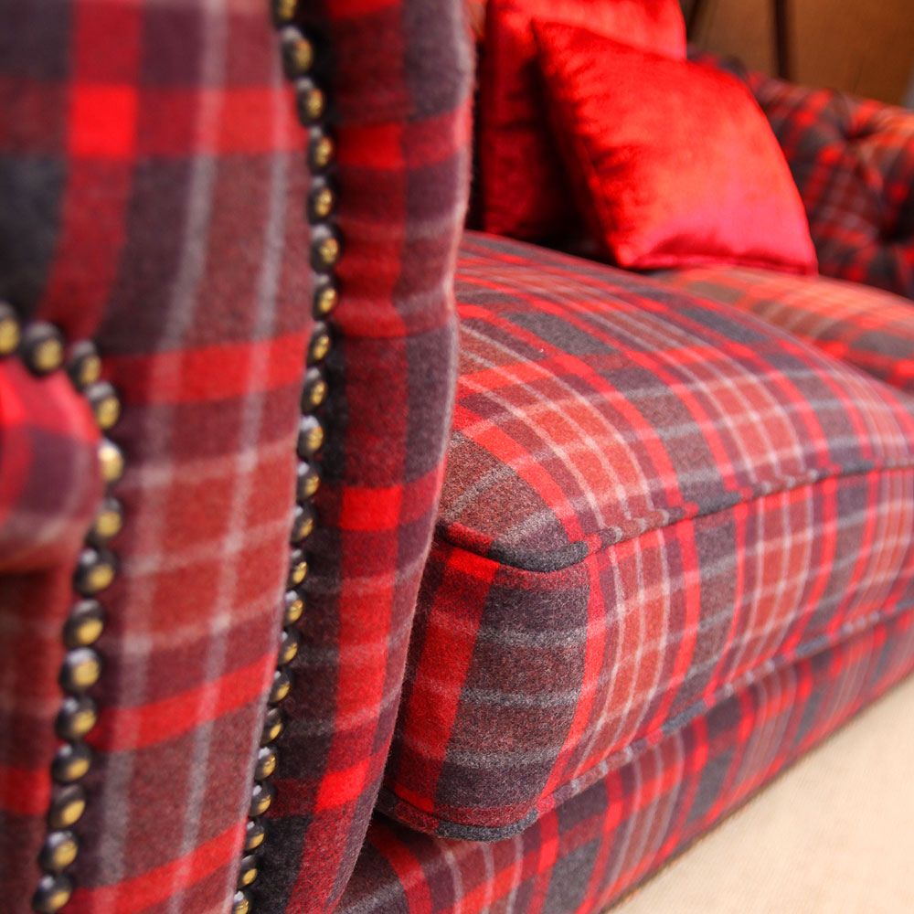 Jig Plaid - Scarlet FR (Sample)