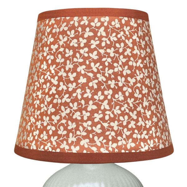 Lampshade in Miss Polly - Fox - 6" / 15cm, Candle Clip