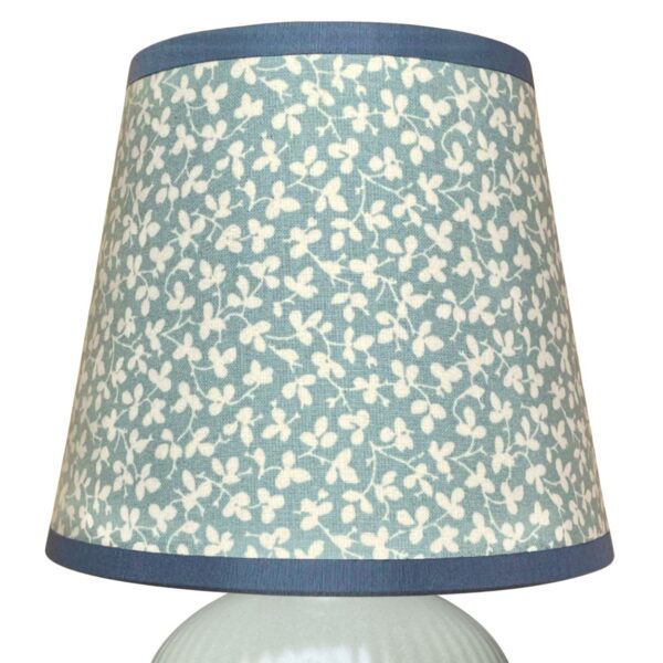Lampshade in Miss Polly - Mineral - 6" / 15cm, Candle Clip
