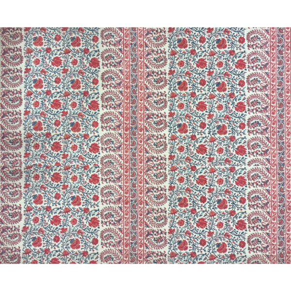 Mallow Border Bordeaux full width