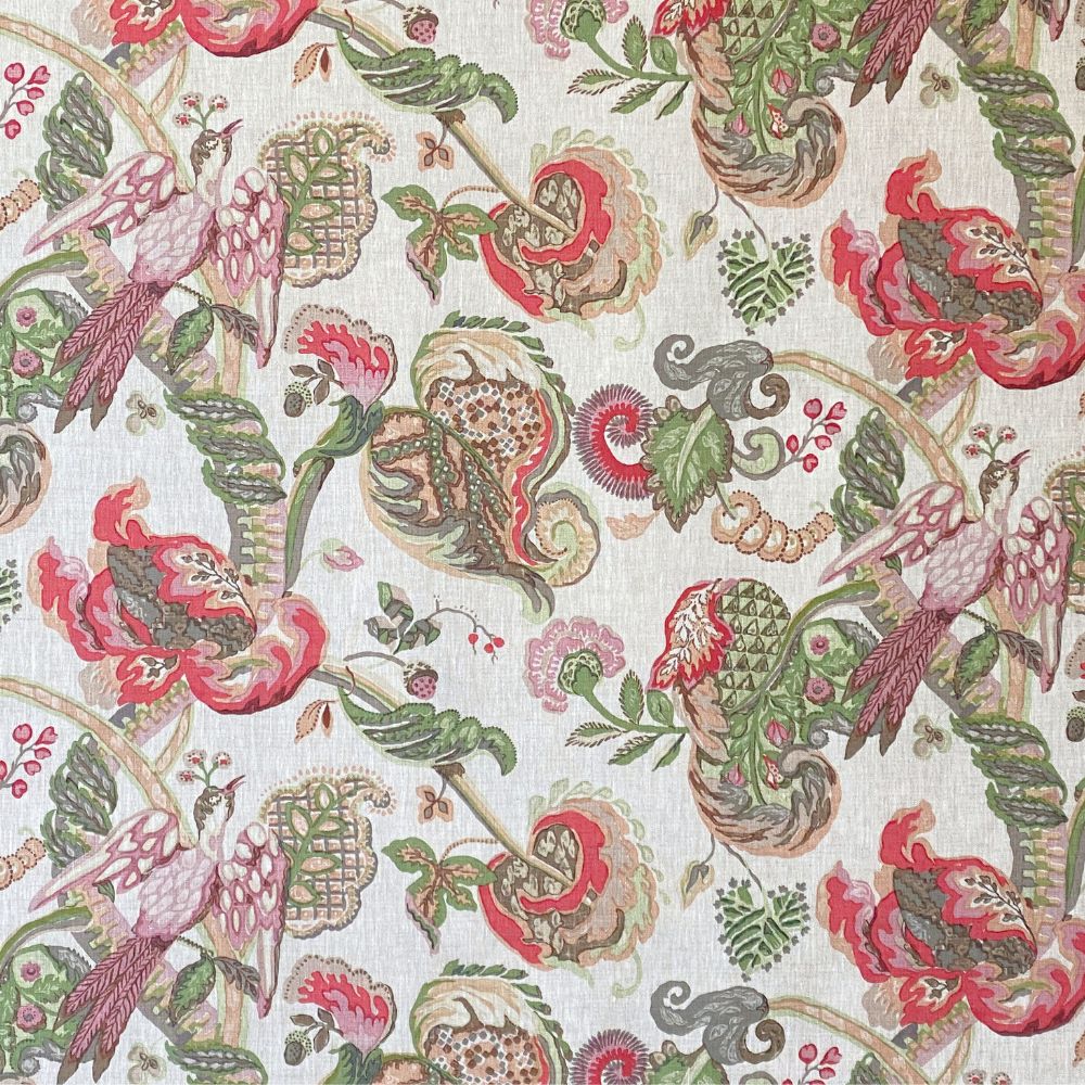 Poppinjay Linen - Rosa Mundi