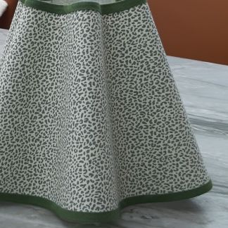 Savannah olive lampshade laminate