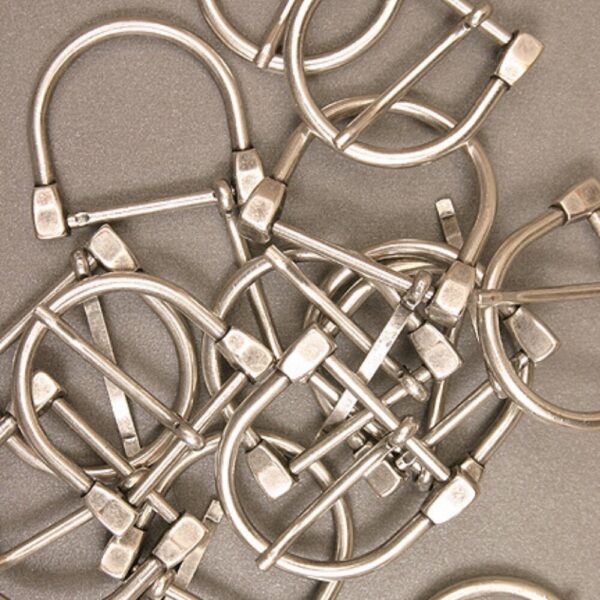 Stirrup Oxy Buckle - Silver