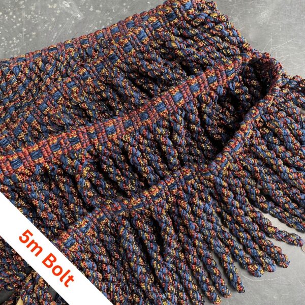 Zanzibar Bullion Brigadier Blue, bolt of 5m