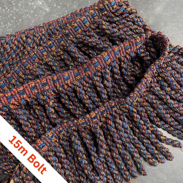 Zanzibar Bullion Brigadier Blue, bolt of 15m