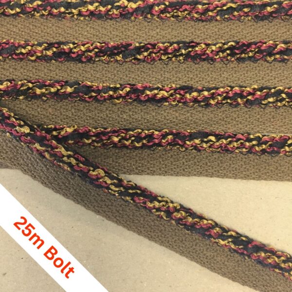 Zanzibar Flanged Cord Hussar, bolt of 25m