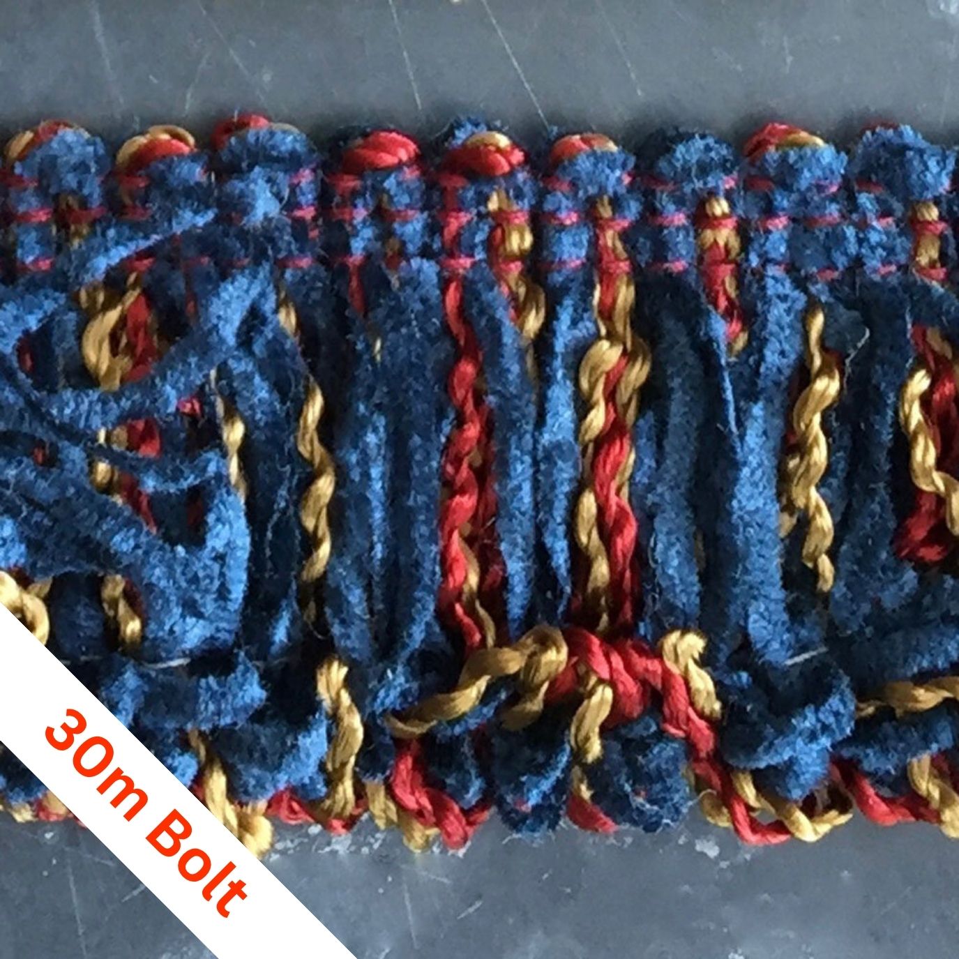 Zanzibar Ruche Brigadier Blue, bolt of 30m