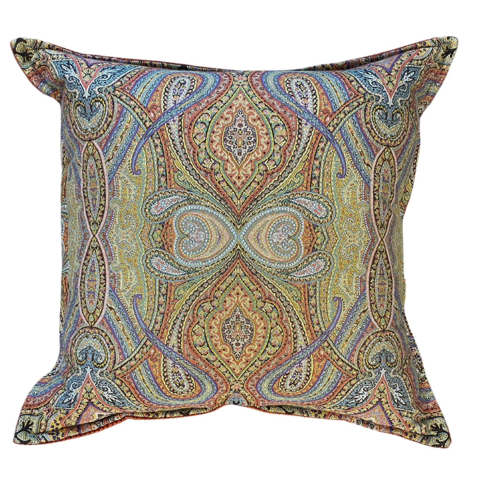 Cushion in Zarina - Jaipur with Valenki back