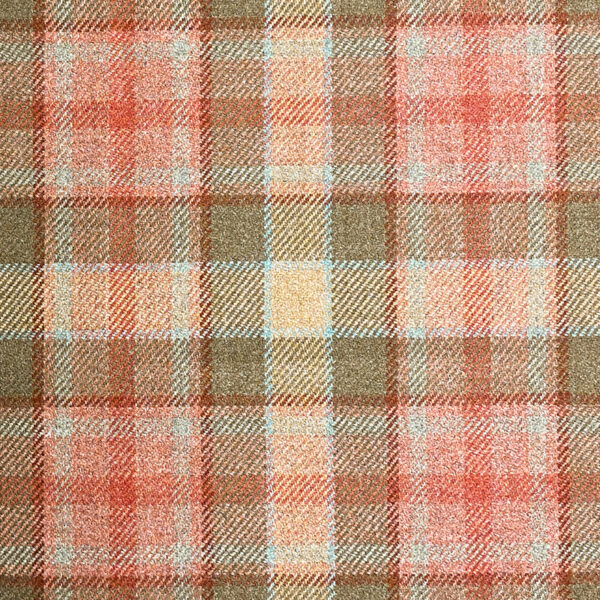 Duke's Plaid - Coral Sage