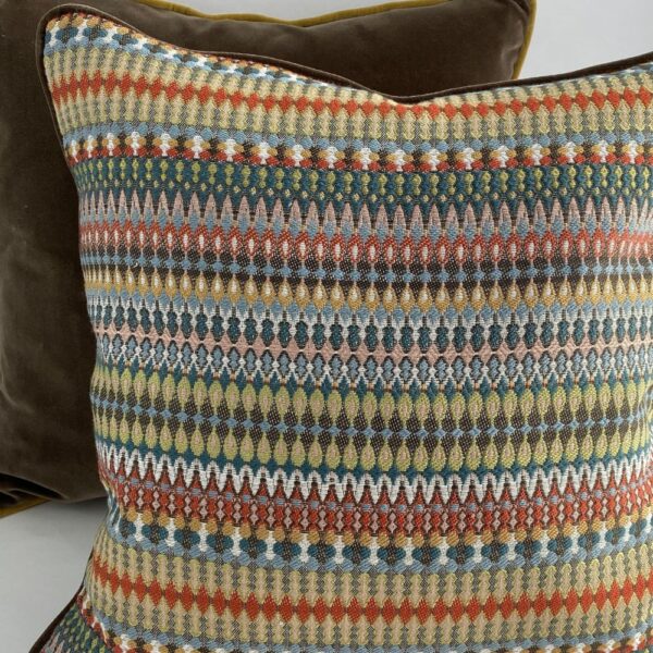 inca folk cushion