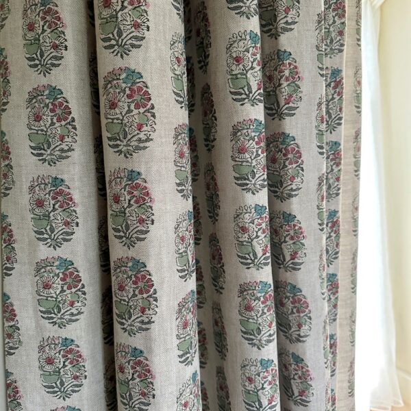 posie sage curtain